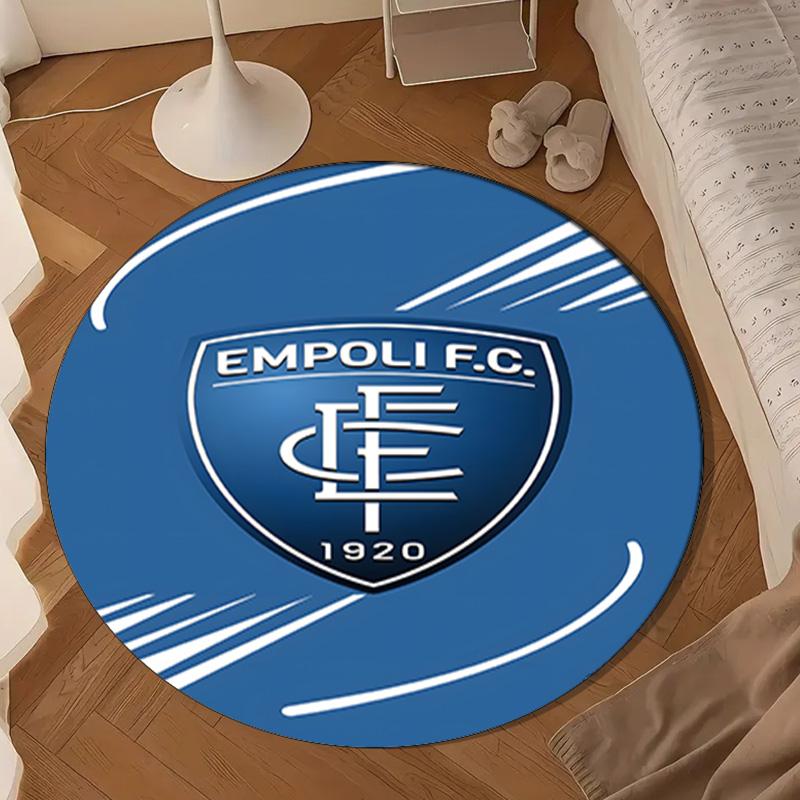 Football Empoli Crest Round mat Home Decor, Chair rug For livingroom,Bedroom, doormat home decor Birthday Gift Christmas Gifts