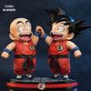 14 см Аниме Dragon Ball Детская Фигурка Гоку Криллин Сон Экшн-фигурки Коллекционная Модель Игрушка Подарок для Детей Z ПВХ для Круглого Сенсорного Сжатия Прыгучая