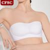 Strapless Underwear Female Summer Thin Section Gathered Underwear Non-marking Non-slip Anti-glare Bra