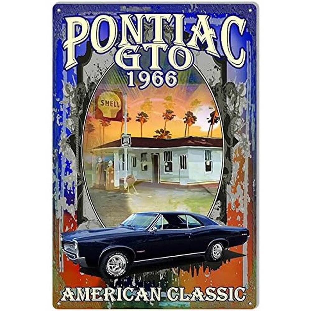 Hot Garage Pinup Girls Rod Metal Tin Signs Posters Plate Wall Decor for Garage Bars Man Cave Cafe Clubs Retro Posters Plaque