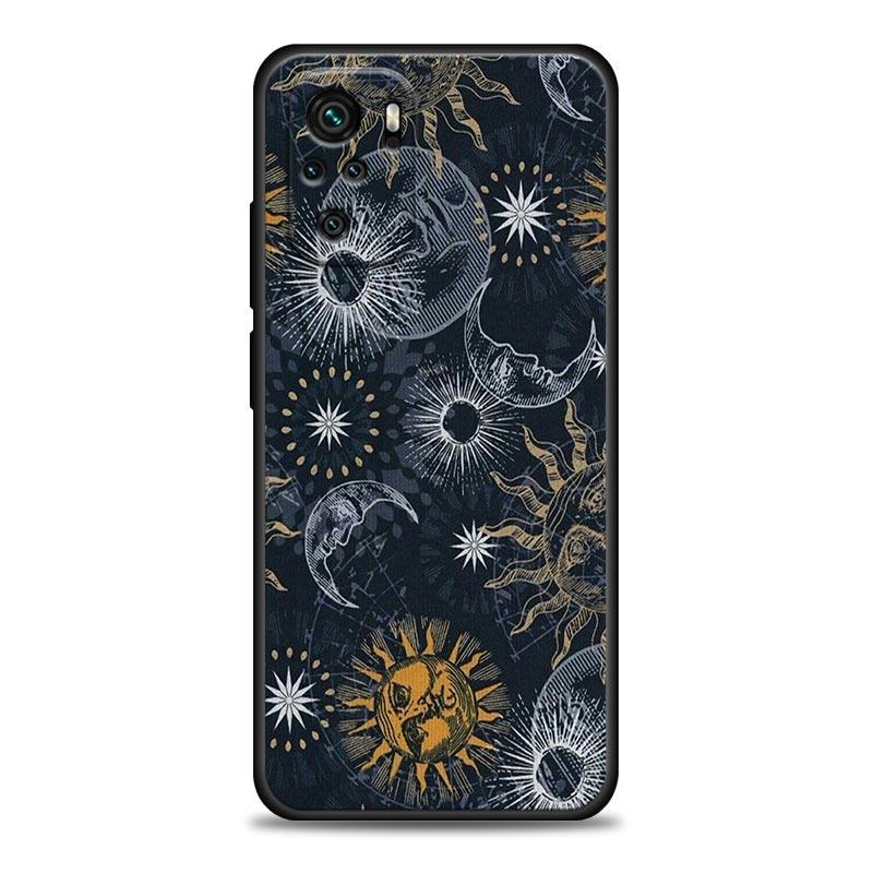 Чехол для телефона для Xiaomi Redmi Note 11 10 8 Pro 9S 8A 10S 11S Мягкий чехол Луна ведьм Таро Загадочный тотем Для Redmi Note 8Pro 10Pro