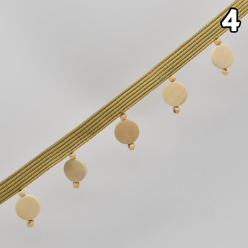 3/6 м подвеска из деревянных бусин в японском стиле с кисточками, бахромой, кружевной отделкой, кромкой, обивкой своими руками, люстрой, скатертью, занавеской, декоративным аксессуаром