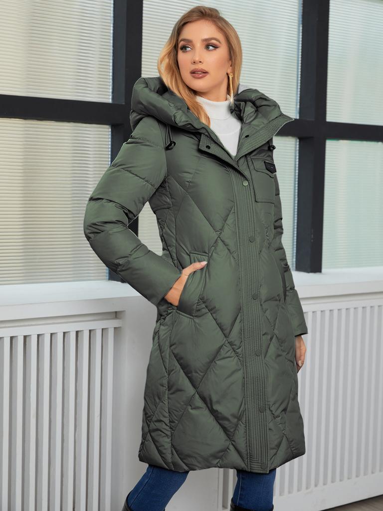 Cinemore Women's Winter Jacket Fashion Long Big Pocket Coat Women Brand High-quality Parka Windproof Warm Down Jackets 83516