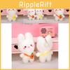 Adorable Plush Bunny And Kitty Stuffed Toys Soft Short Plush Kids Gifts