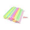 100pcs Large Drinking Straws Mixed Colors For Pearl Bubble Milk 20cm X 1cm Bar Accessories Tea Smoothie Party Plastic