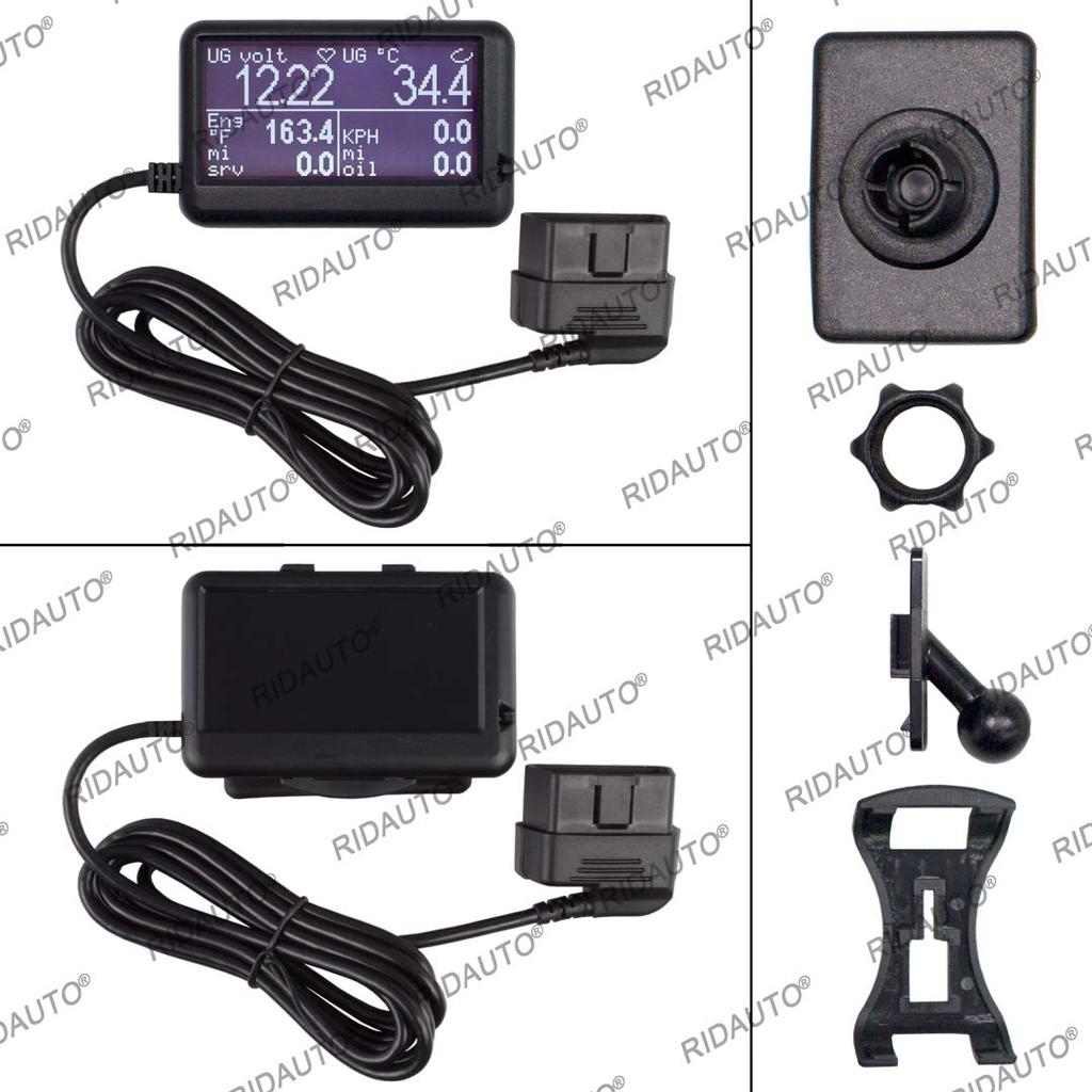 UltraGauge MX V1.3 Автомобильный OBD сканер Автомобильный OBD2 Чтение ожидающих кодов неисправностей Сканирующий инструмент Читатель Ultra Gauges Калькулятор пробега