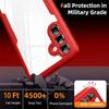 Coque de Protection - BOOLING - pour Samsung Galaxy S25 FE - TPU Souple - PC Rigide - Rouge