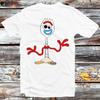230 Gsm 100% Cotton Happy Forky Funny T Shirt Best Parody Cool Birthday Gift Trend Style Top Tee Men Women Unisex B106