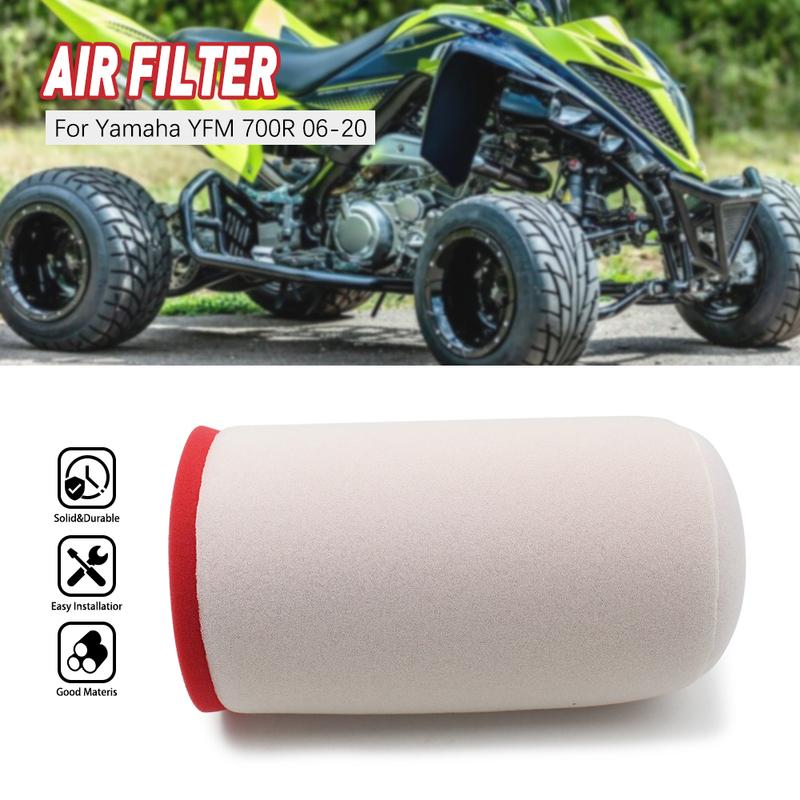 Motorcycle Air Filter Intake Air Cleaner For YAMAHA YFM 700R Raptor 2006-2023