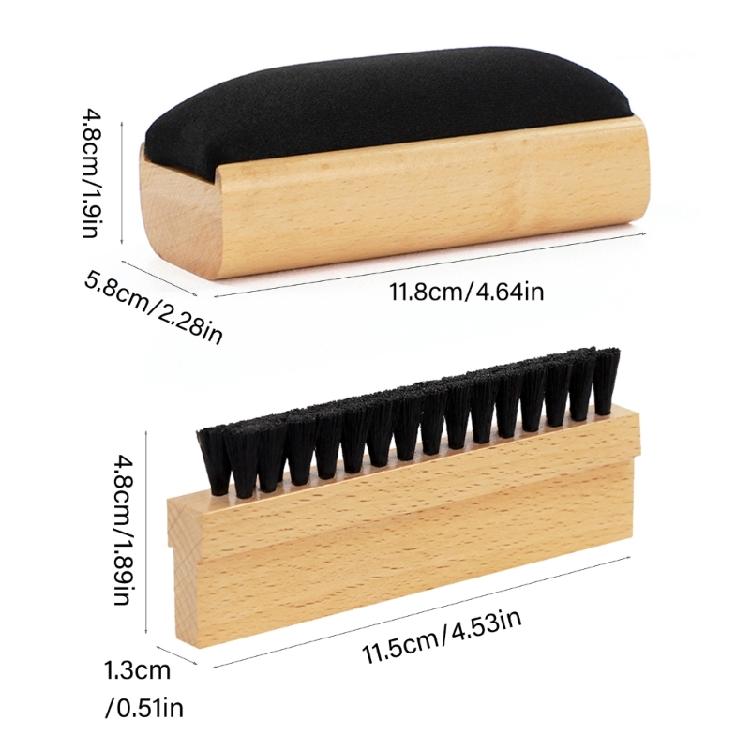 Портативный набор для чистки виниловых пластинок 7 в 1 с микрофибрами, бархатными щетками, воздуходувкой, 60 мл моющего средства для оптимального ухода за пластинками