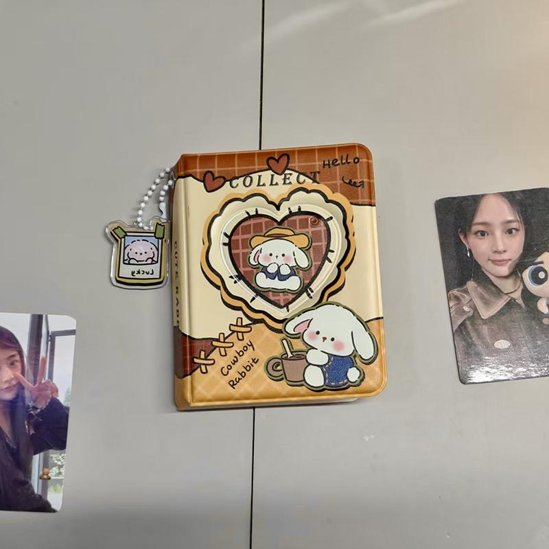 40 Pockets 20 Pp Pages Jelly Color Star Po Card Book Type Album For 3 Inch Mini Handy Instax Name Card K-Pop Star Album