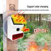 Solar-Powered Wireless Alarm with Infrared Motion Sensor for Indoor Use
