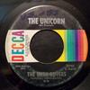 Пластинка 7 дюймов IRISH ROVERS Unicorn 25763 DECCA 1968 US Pop Б/у