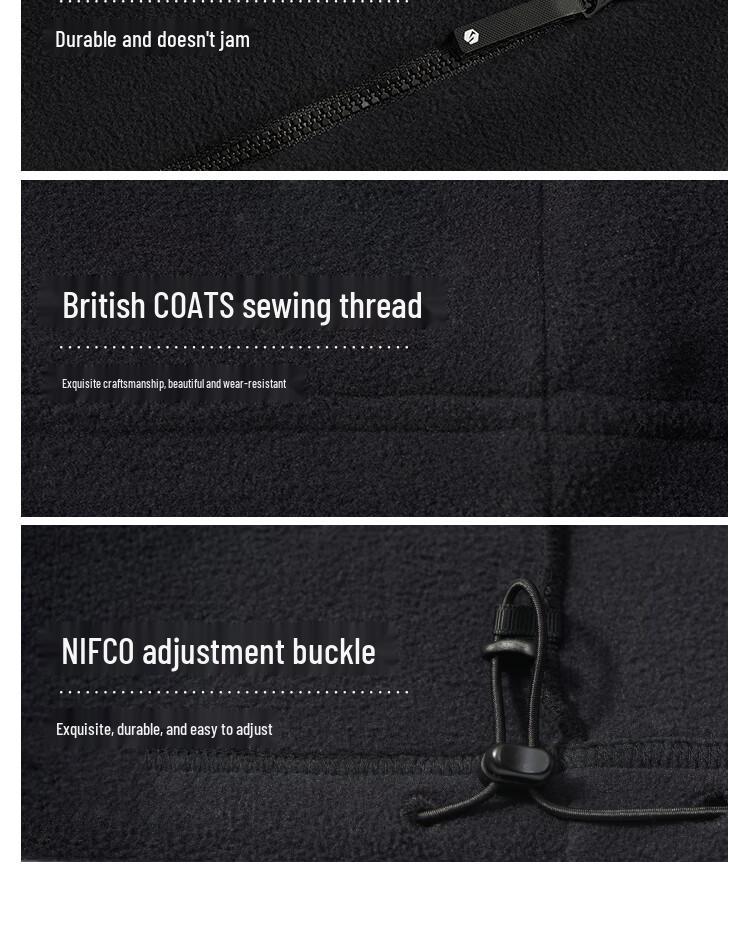 Pelliot Men's Outdoor Hooded Fleece Vest