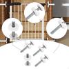 4 Pack Gate Threaded Rods Easy Install Hardware for