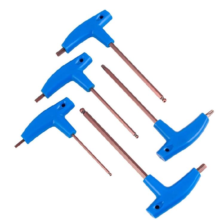 Шестигранный ключ с Т-образной ручкой, длинные рычаги, шестигранник с шаровым наконечником, инструмент-отвертка