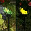 1PC Outdoor Simulation Animal Solar Light, Garden Garden Frog Resin Light Landscape Decoration LED Floor Plug Light