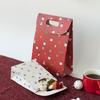 3 шт. Портативная S/M/L Рождественская подарочная коробка Откидная крышка Бумажная упаковочная бумага Пакет для конфет Пакет для вечеринки