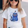 Demon Hunters Pure Cotton Children's Clothing Short Sleeve T-shirt Cute T Shirt Harajuku Tshirt for Boys Girls