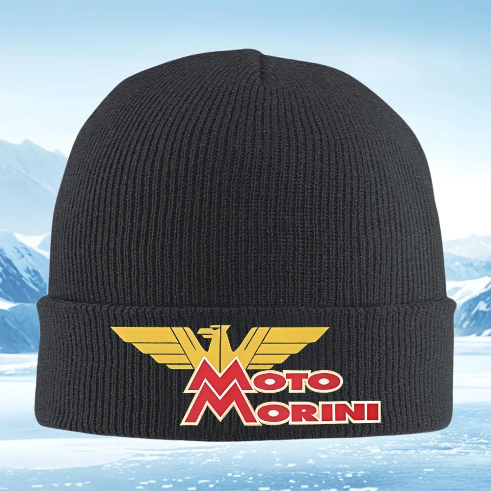 Moto Eagle Wings Badge Logo Design Unisex Women Unisex Knitted Hat Beanie Pullover Cap Winter Thermal Warm Christmas Outdoor Cyclin