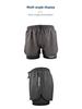 Men's Anti-Embarrassment Quick-Dry Double-Layer Boxer Swim Trunks for Beach, Swimming, and Hot Springs