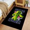 Minecraft Creeper Pixel Art Carpet Design for Decorate room Study room Playrooms Balcony Anti-slip Rug Decorate Offices Best for Christmas