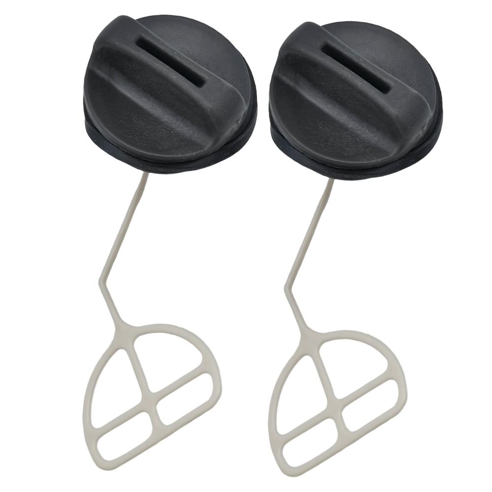 2 x Gas Fuel Tank Cap For HUSQVARNA 55 340 345 346XP 350 353 357 365 371K 372 385 390 395 3120 JONSERED 2063 2065 2071 Chainsaws