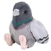 SunLemon Dove GY Small 12 X 19 X 15cm Plush Toy Bird Dove Gray Animal Fluffy's P-9572
