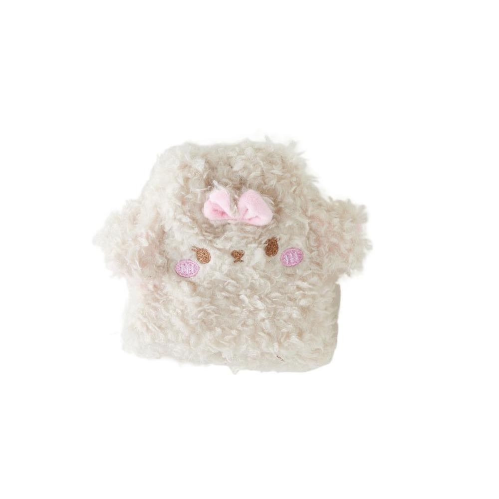 Spicy Girls Bow Foot Cover JK Plush Boots Cover Cute Sheep Ear Leg Warmers Fall Winter