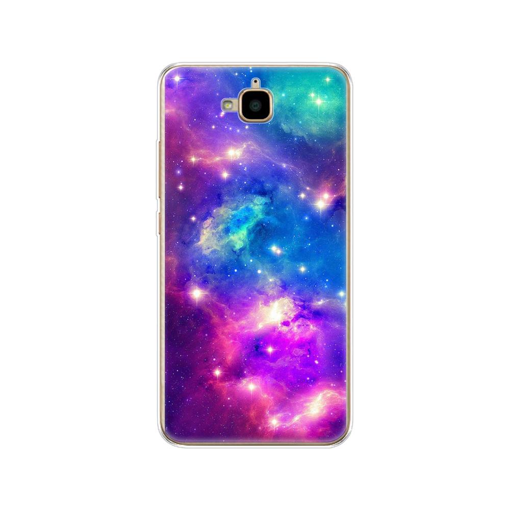 Чехол для Honor 4C Pro, чехол для Y6 Pro 2015, мягкий силиконовый чехол TIT-L01 TIT-TL00 для телефона Звездное небо
