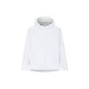 Running Series Solid Color Zipper Hooded Sports Jacket Women Jackets Pure-White 162425607-1