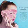 Спящий дорожный терапевтический охлаждающий массажер холодная/теплая замораживающая маска для глаз гелевая маска для лица унисекс