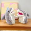 Lovely Marine Animal Shark Hand Puppet Soft Anime Doll Gloves for Children Kids Interactive