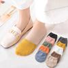 5 Pairs Cotton Half Foot Toe Cover Non-slip Half Socks NEW Forefoot Socks Woman