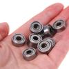 10Pcs 5*14*5Mm Deep Groove Spherical Carbon Steel Miniature Bearings 605Zz