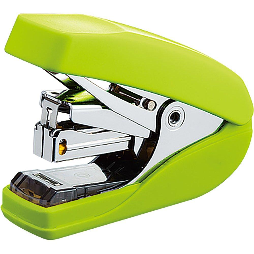 Степлер KOKUYO Power Latch, емкость 32 листа, Желто-зеленый, SL-MF55-02YG