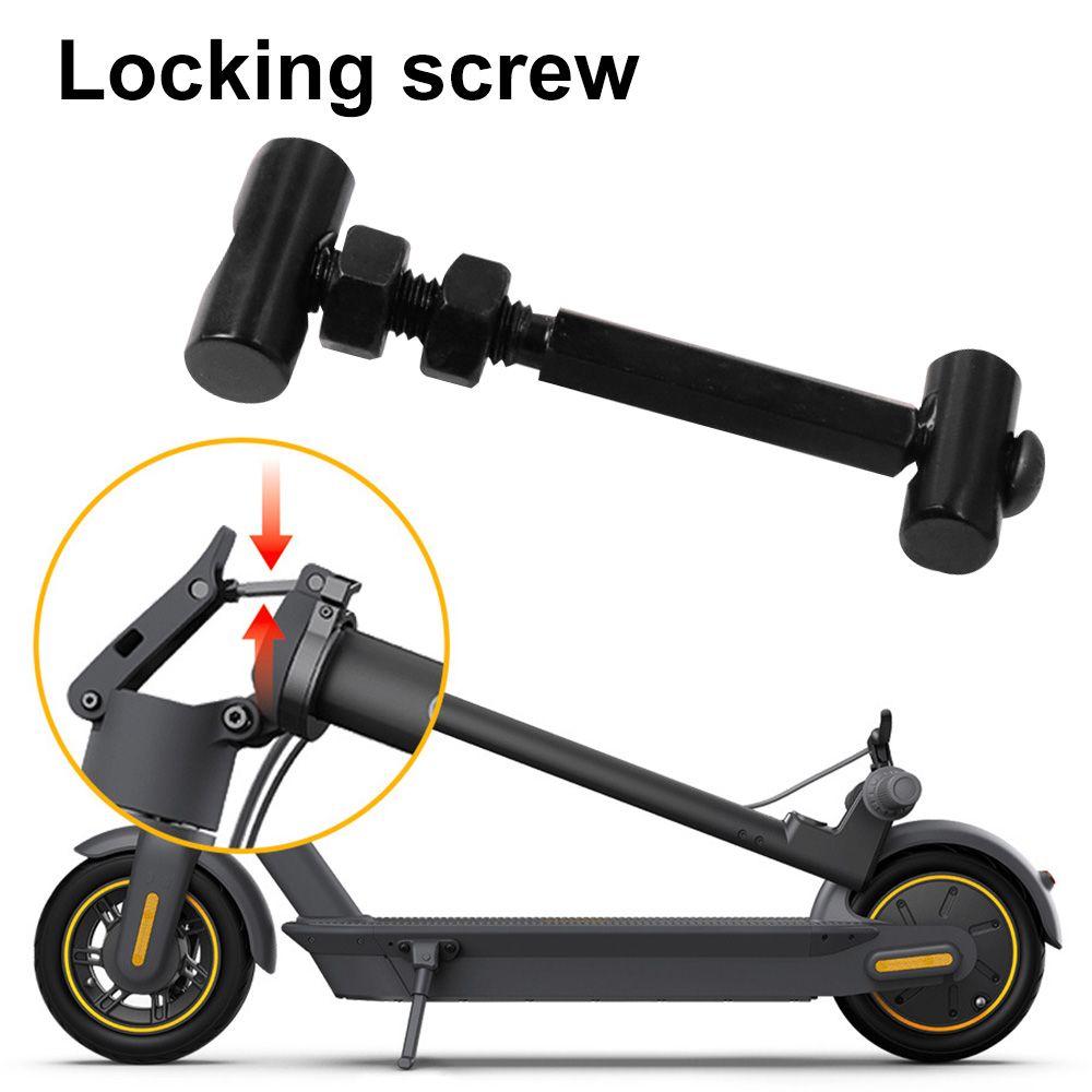 Practical Black Parts Replacement Scooter Shaft Locking Screw Locking Screw Kit