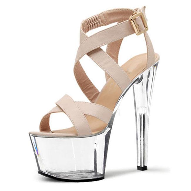 15 см новые модные полые матовые лакированные кожаные туфли на высоком каблуке с браслетом из кристаллов в форме рыбьего рта женские сандалии