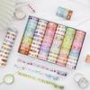 60 Rolls Japanese Cute Cartoon Washi Tape Gift Set for Students