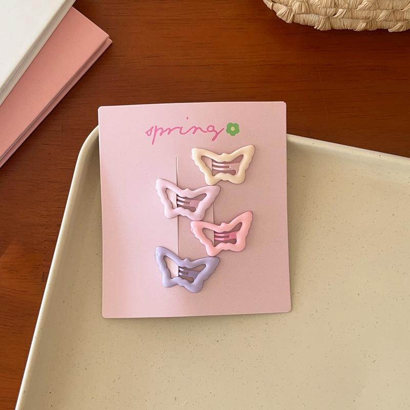 Sweet and Cute Small BB Clip Card Broken Hair Children Bangs Clip Baby Hairpin Girl Headdress Five-pointed Star Hairpin