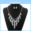 Ethnic Style Multi Layer Design Simulation Gemstone Decoration Necklace Women