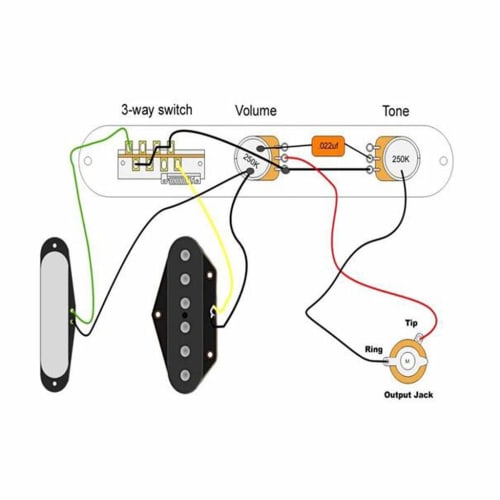 Набор из 5 звукоснимателей для гитары Tele, синглы, звукосниматели Alnico для грифа/среднего положения/бриджа для электрогитар Tele (GMA19)