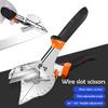 Trunking Miter Shears with Ergonomic Handle Safety Lock Design Angular Cutting Multifunctional