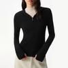 Women's Hooded Slim-Fit Wool Knit Sweater