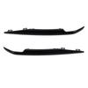 Front Bumper Lower Cover Trim Glossy Black Scratch Resistant Stylish Look Bumper Fog Light Trim for 