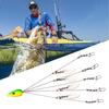 Рыболовные оснастки Umbrella Rigs 5-плечевые оснастки Набор с приманками Swimbait с 4 лепестками