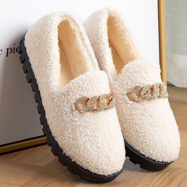 Flats Women 'S Shoes Winter Plush Thick Warm Beanie Cotton Shoes Women Casual Sneakers Ladies Loafers Female Sports Walking Shoe