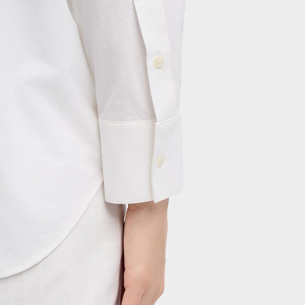 New FILA Shirts Women's Cloud White F11W438404FWT