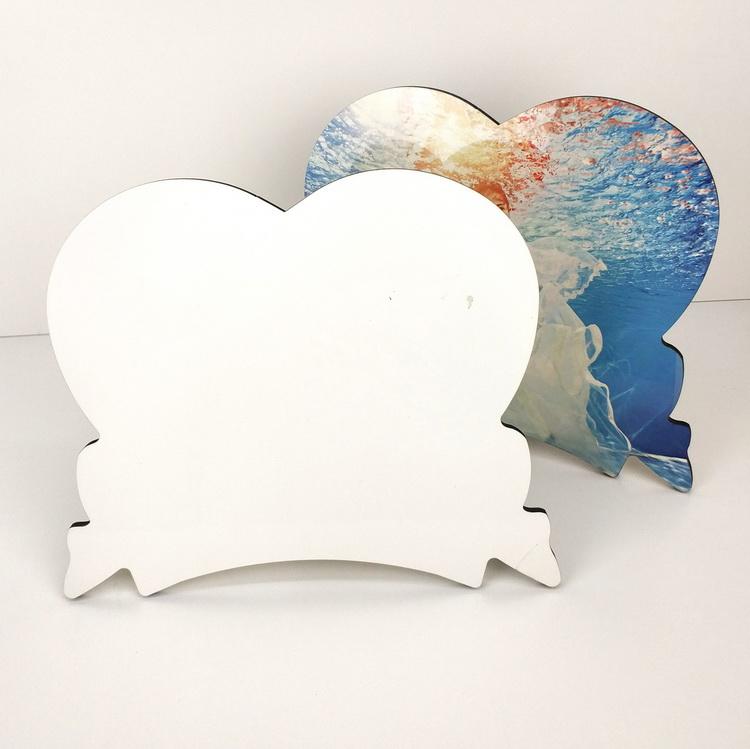 Customized MDF Wooden Photo Frames Sublimation Blank Decorative Unframed Panels with UV Printing