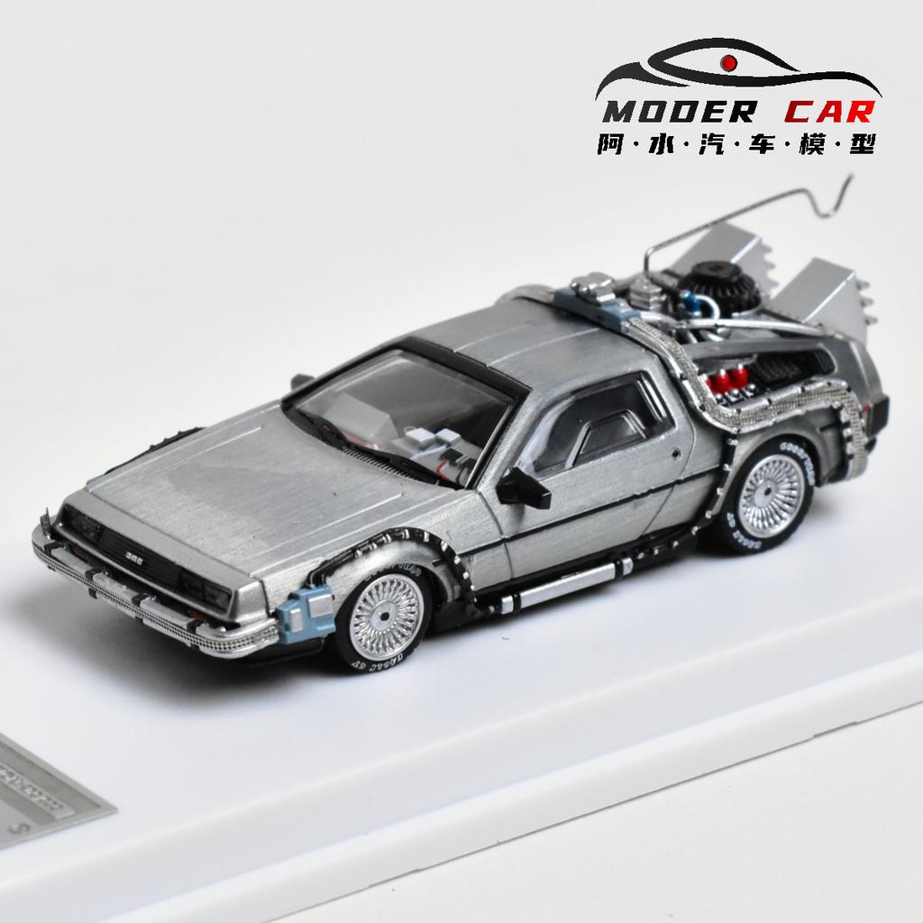 МДж 1:64 Коллекция Back to the Future DeLorean DMC 12 Литая Модель Автомобиля